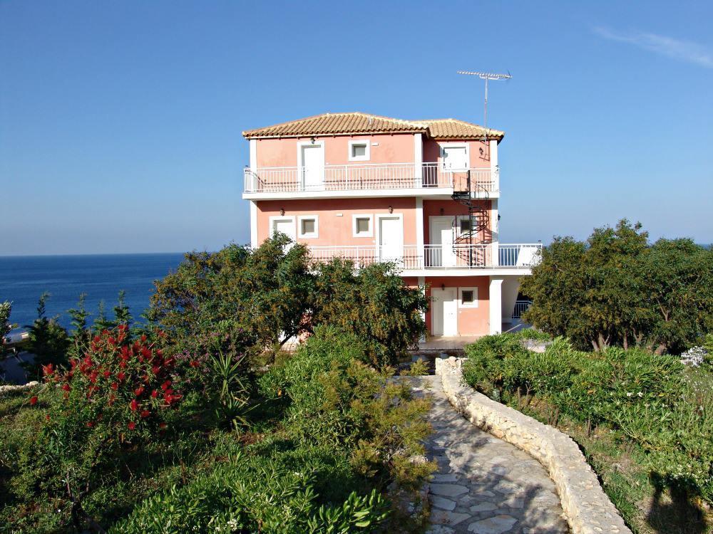 Bella Vista Zante - Pink House Lägenhet Skinária Exteriör bild
