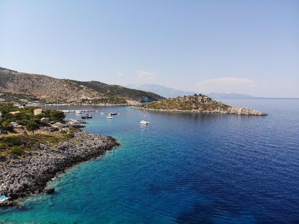 Bella Vista Zante - Pink House Lägenhet Skinária Exteriör bild