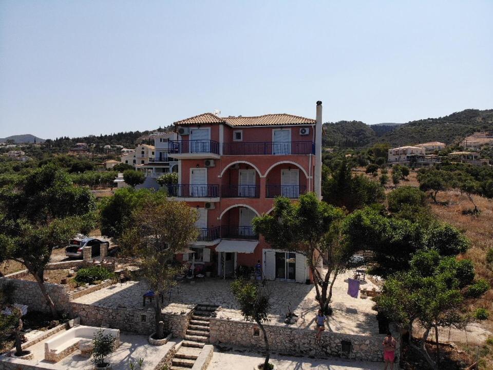 Bella Vista Zante - Pink House Lägenhet Skinária Exteriör bild